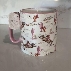 Pink Cowgirl Western Mug